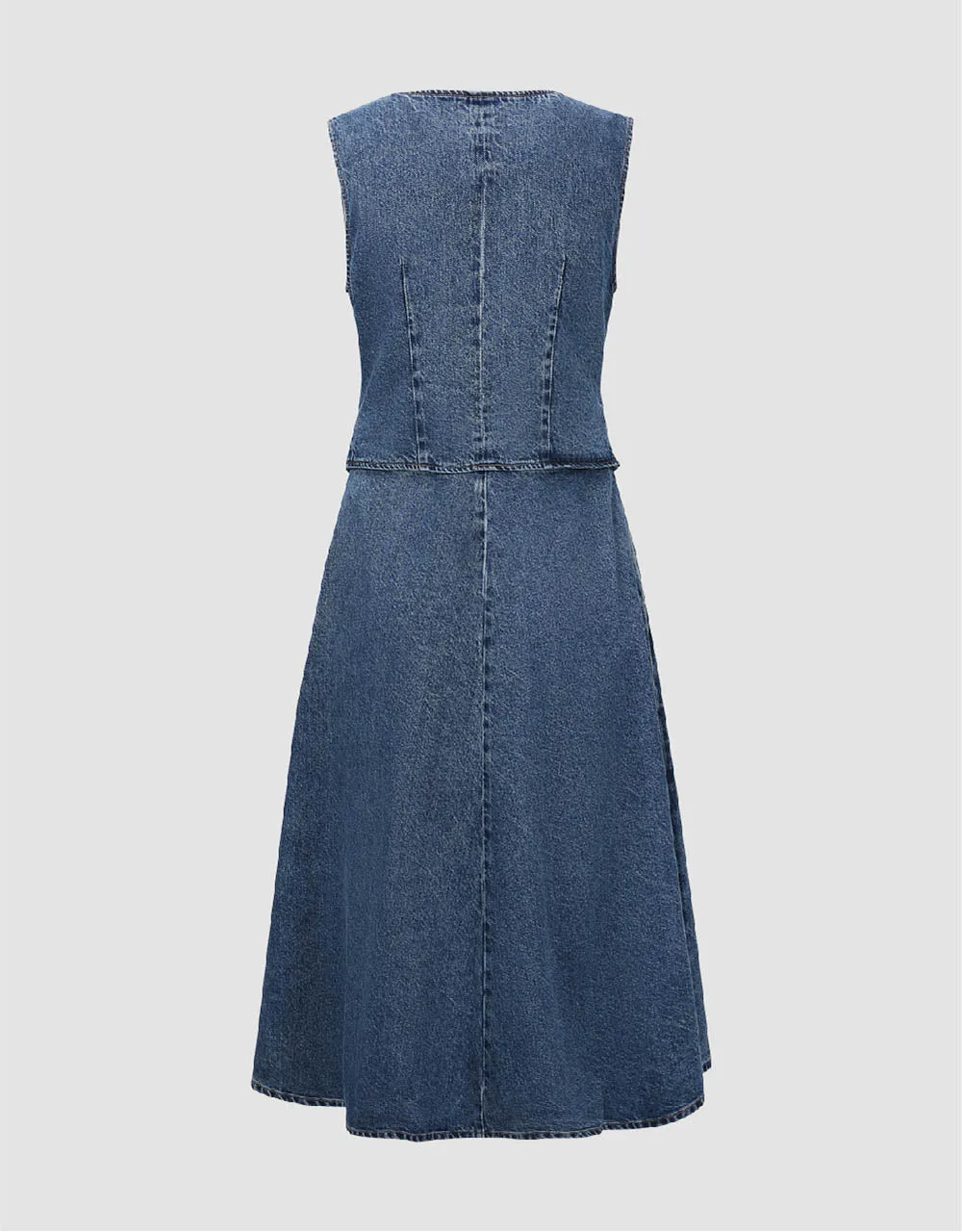 Denim Waistcoat Dresses sold by Urban Revivo product image thumbnail 5