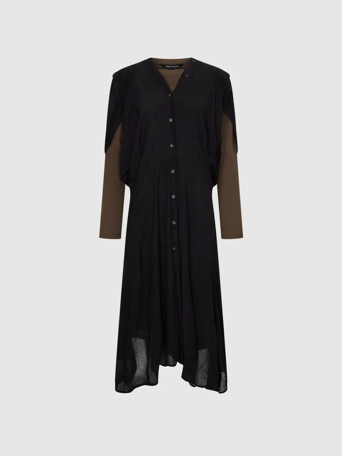 2 In 1 Straight Midi Dresses sold by Urban Revivo product image thumbnail 4