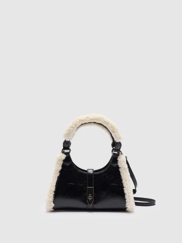 Contrast Trim Handle Shoulder Bags made by Urban Revivo