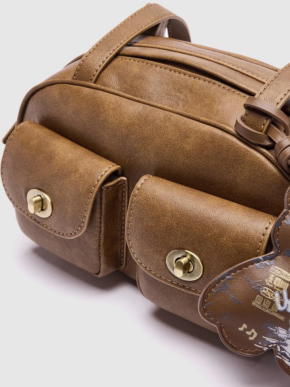 Multi Pockets Bowling Bag sold by Urban Revivo product image thumbnail 4