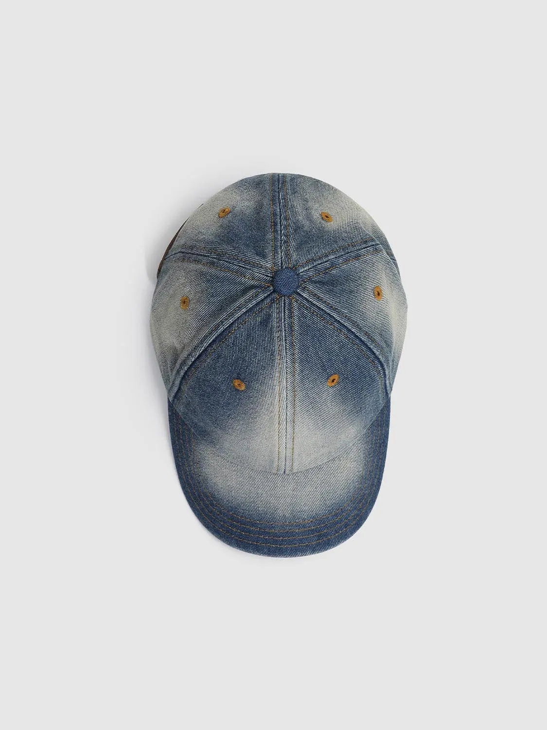 Denim Baseball Cap sold by Urban Revivo product image thumbnail 3