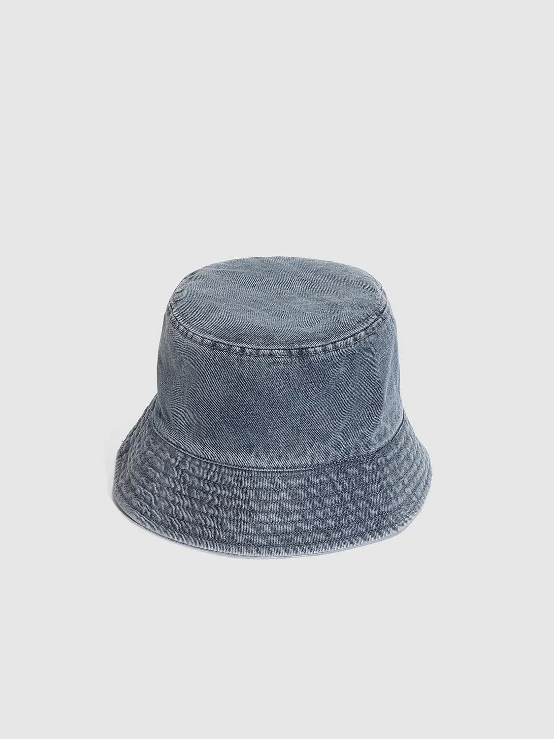 Denim Bucket Hats sold by Urban Revivo product image thumbnail 3