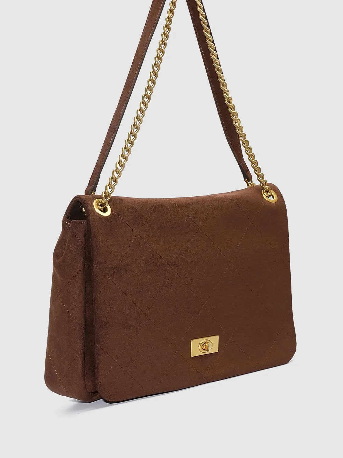 Gold Accent Square Shoulder Bags sold by Urban Revivo product image thumbnail 3
