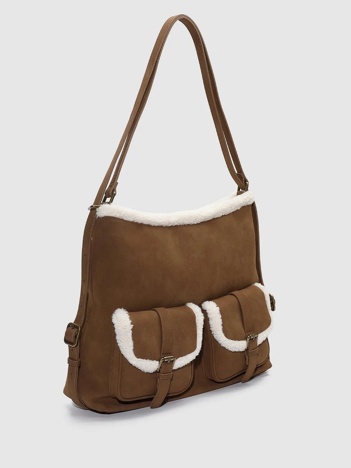 Multi Pockets Square Shoulder Bags sold by Urban Revivo product image thumbnail 3