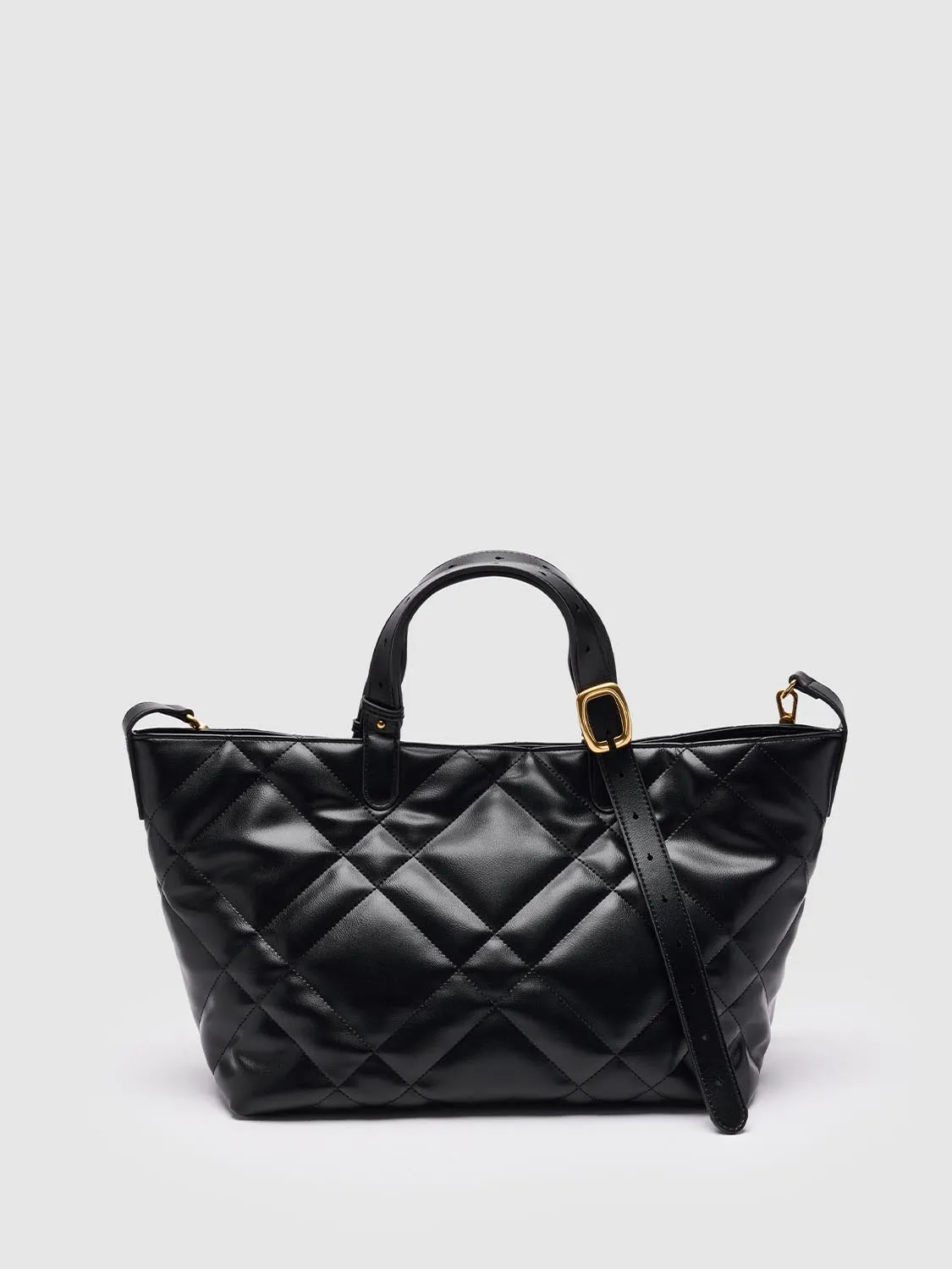 Quilted Buckled Detail Shoulder Bag sold by Urban Revivo