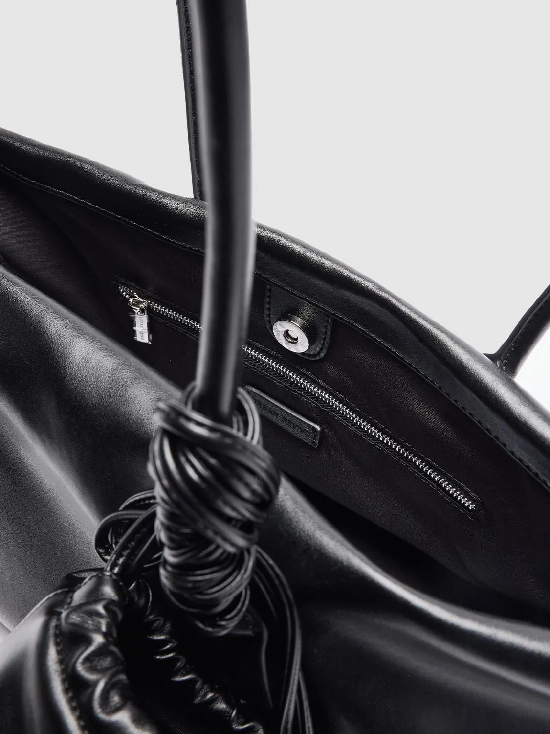 Vegan Leather Large Tote Bags sold by Urban Revivo product image thumbnail 5