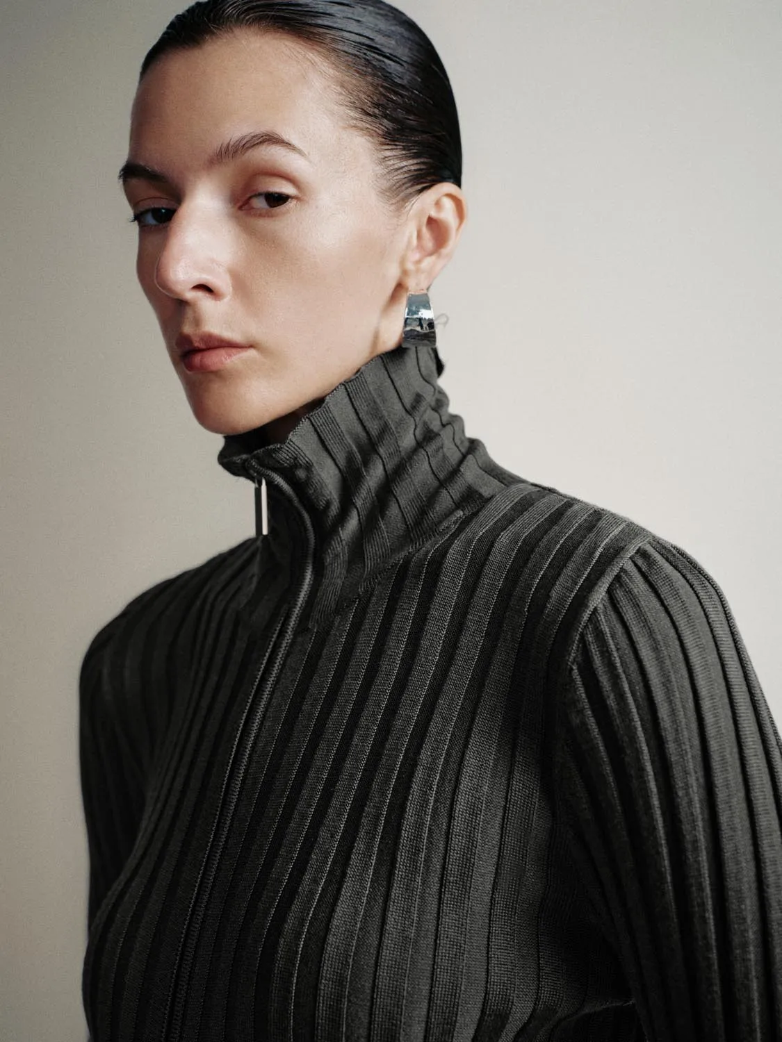 Full Zip Knitted Cardigans sold by Urban Revivo product image thumbnail 3