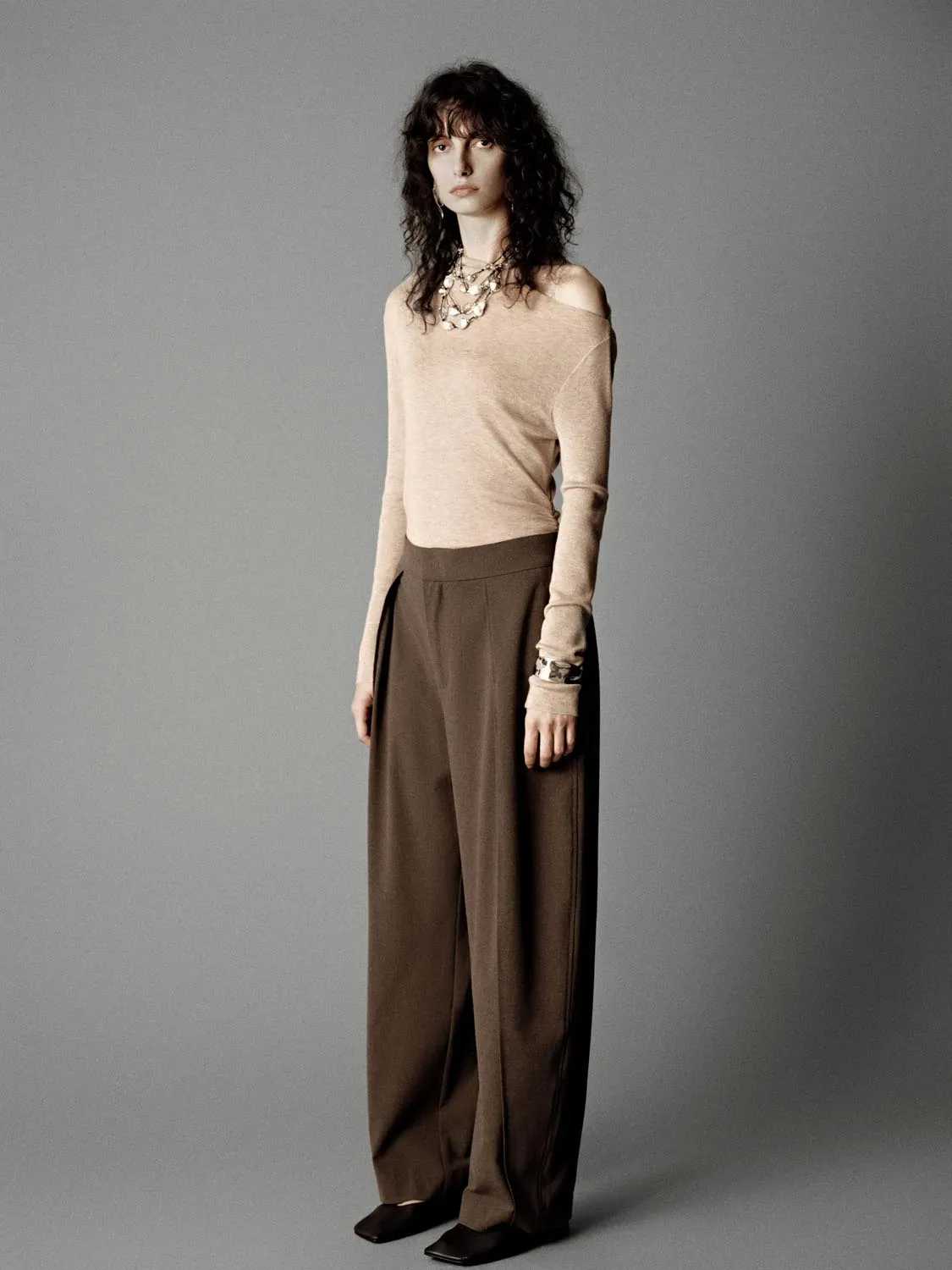 Asymmetric One Shoulder Knitted T-Shirts sold by Urban Revivo product image thumbnail 5