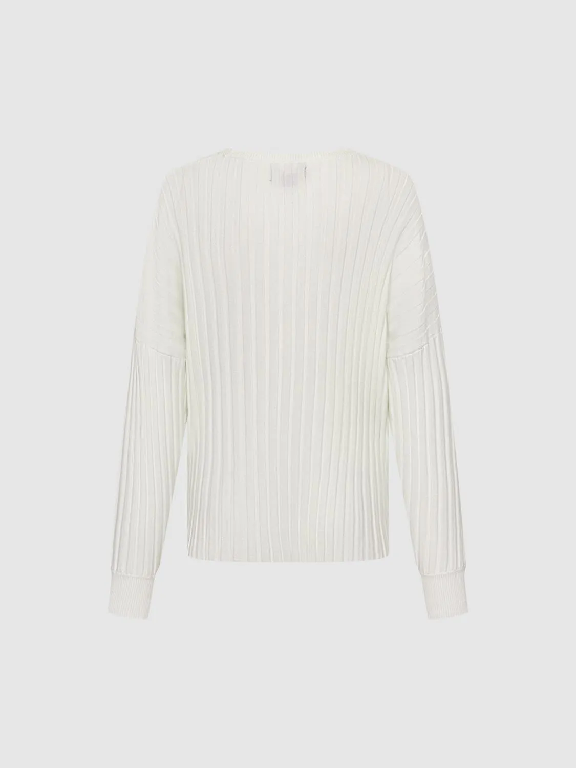 Long Sleeve Knitted T-Shirts sold by Urban Revivo product image thumbnail 2