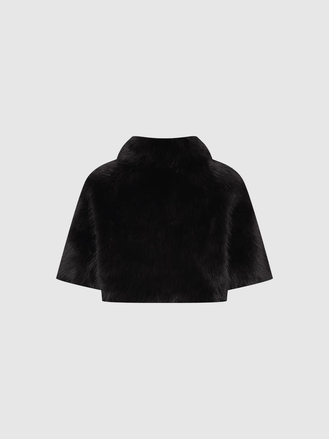 Cropped Faux Fur Jackets sold by Urban Revivo product image thumbnail 2