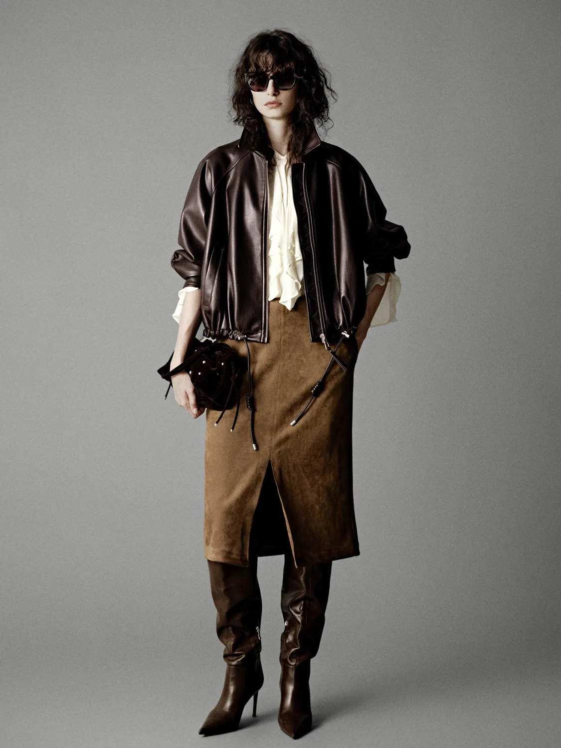 Collared Bomber Jackets sold by Urban Revivo product image thumbnail 4