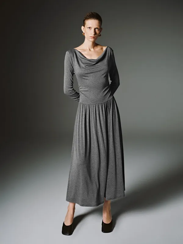 Drape A-Line Midi Dresses sold by Urban Revivo