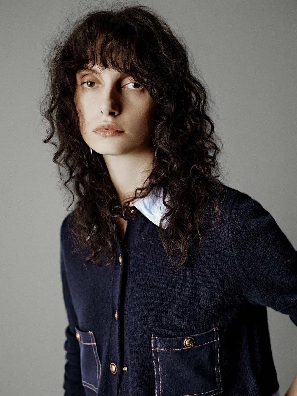 Collared 2 In 1 Knitted Cardigans sold by Urban Revivo product image thumbnail 3