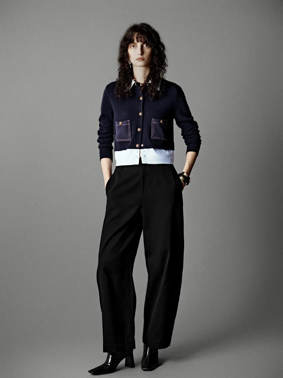 Collared 2 In 1 Knitted Cardigans sold by Urban Revivo product image thumbnail 4