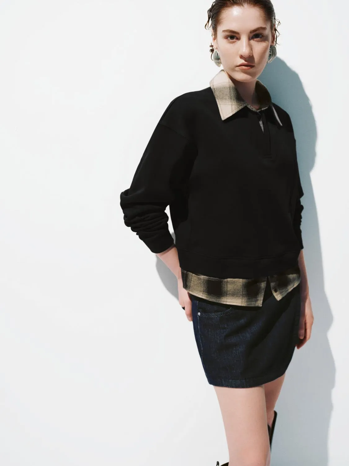 2 In 1 Check Polo Shirts sold by Urban Revivo product image thumbnail 2