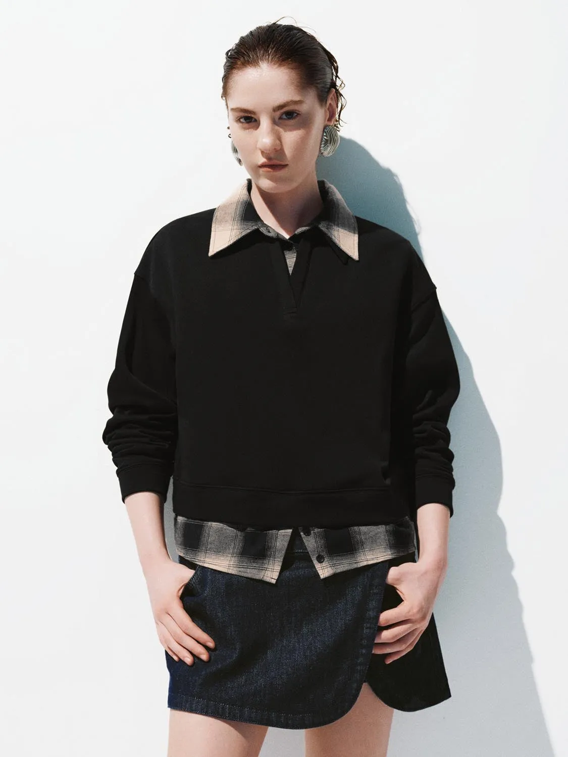 2 In 1 Check Polo Shirts sold by Urban Revivo