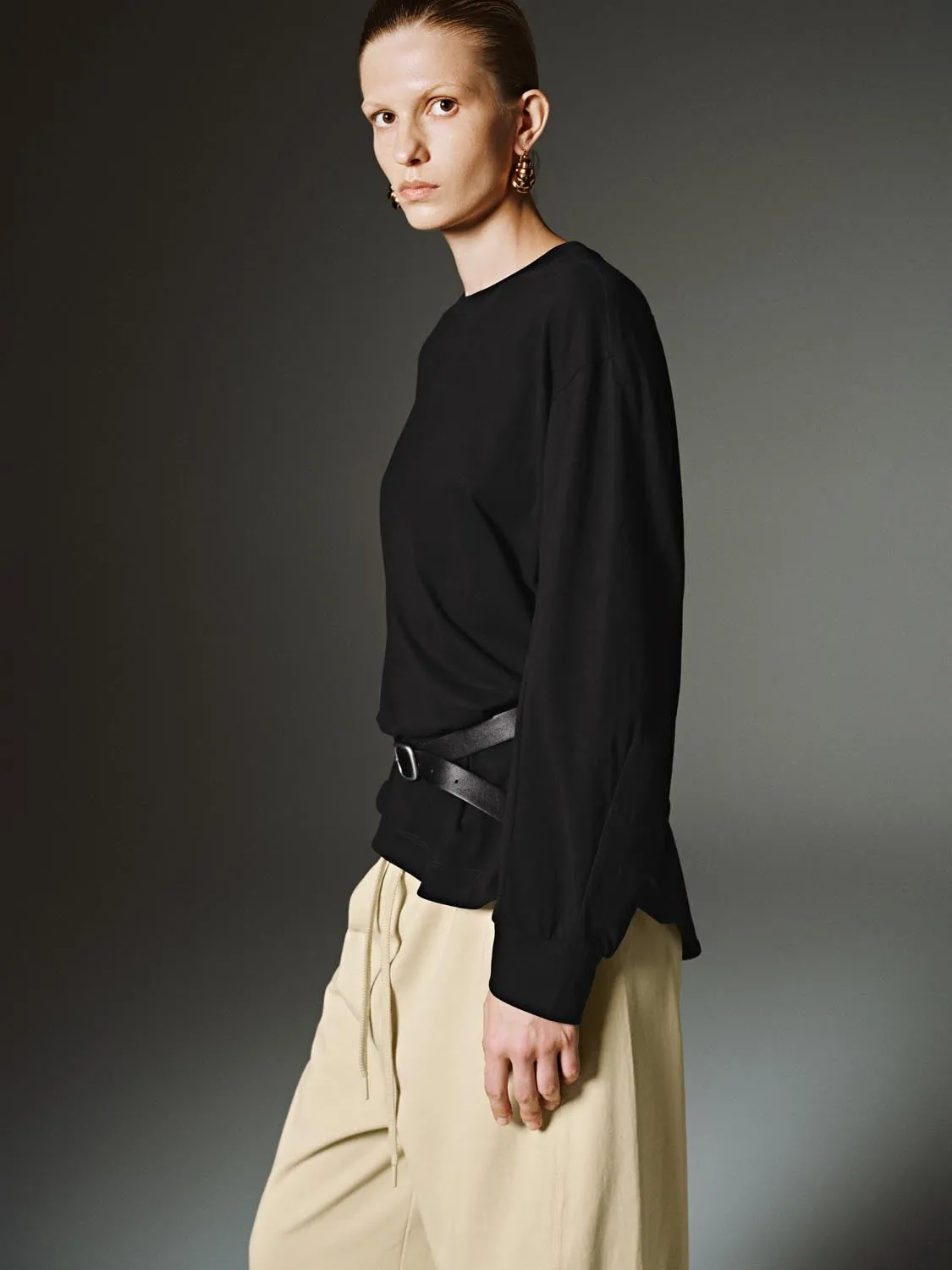 Flare Sleeve Long Sleeve T-Shirts sold by Urban Revivo product image thumbnail 2