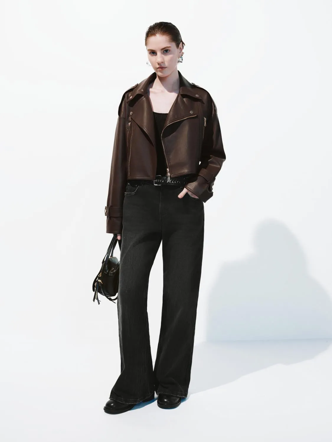 Zip Detail Wrap Front Jackets sold by Urban Revivo product image thumbnail 5