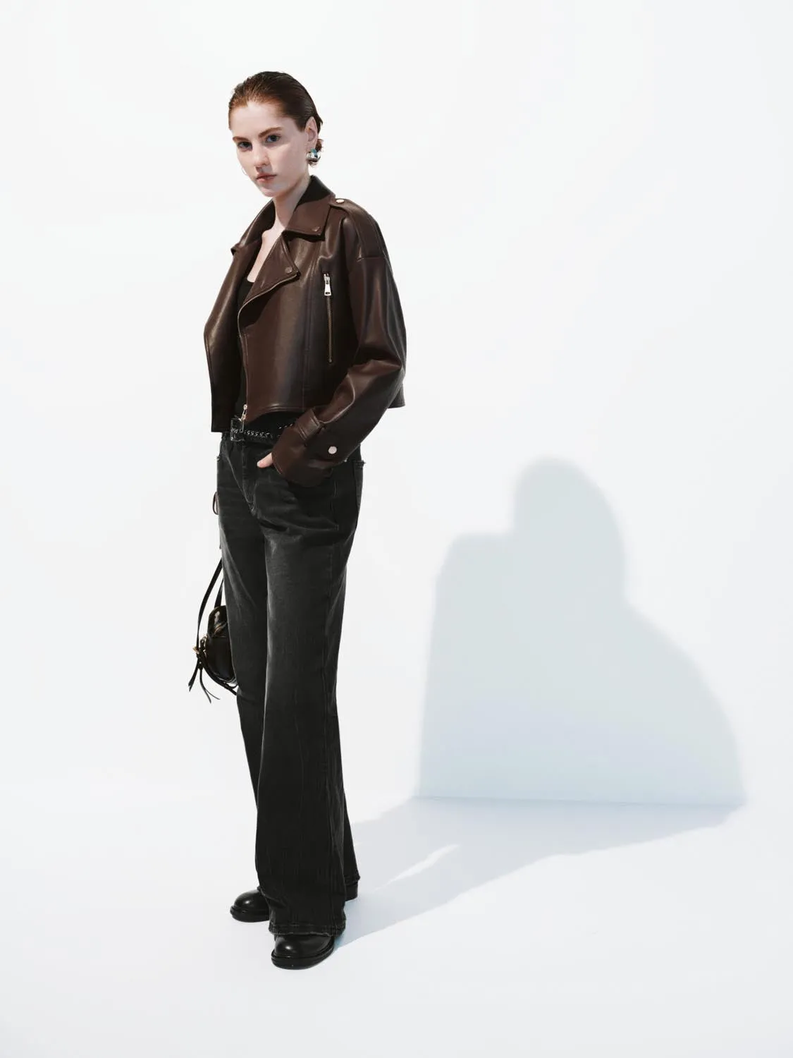 Zip Detail Wrap Front Jackets sold by Urban Revivo product image thumbnail 4