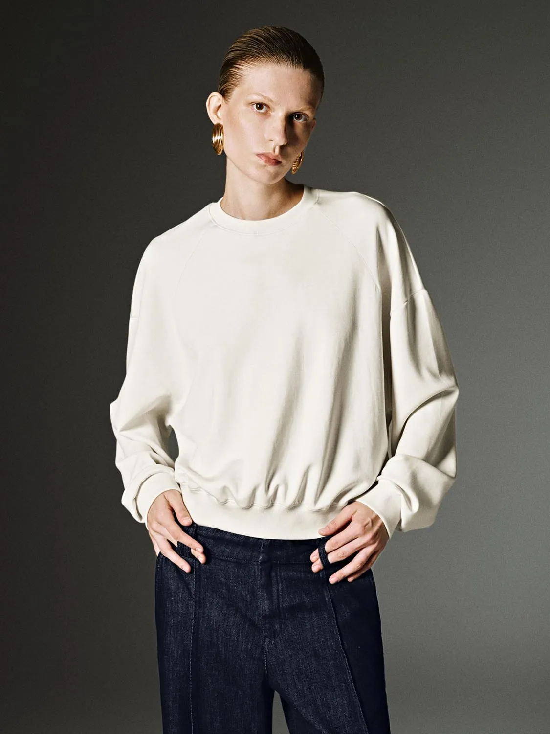 Crew Neck Sweatshirts sold by Urban Revivo