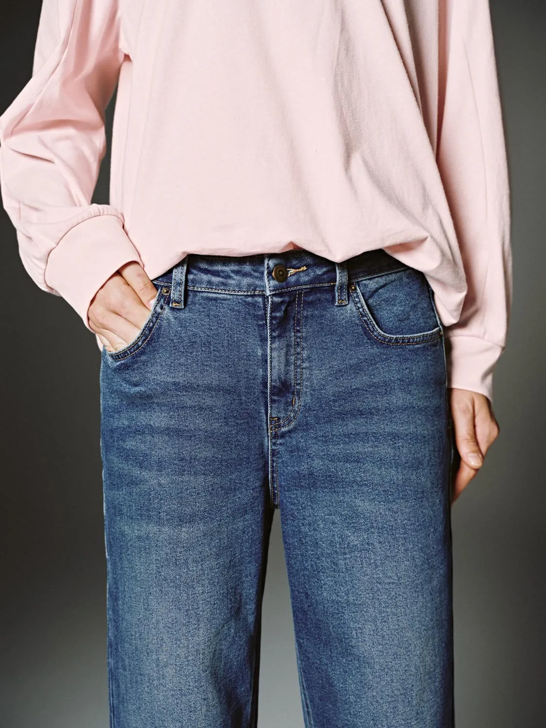 Wide Leg Jeans sold by Urban Revivo product image thumbnail 5