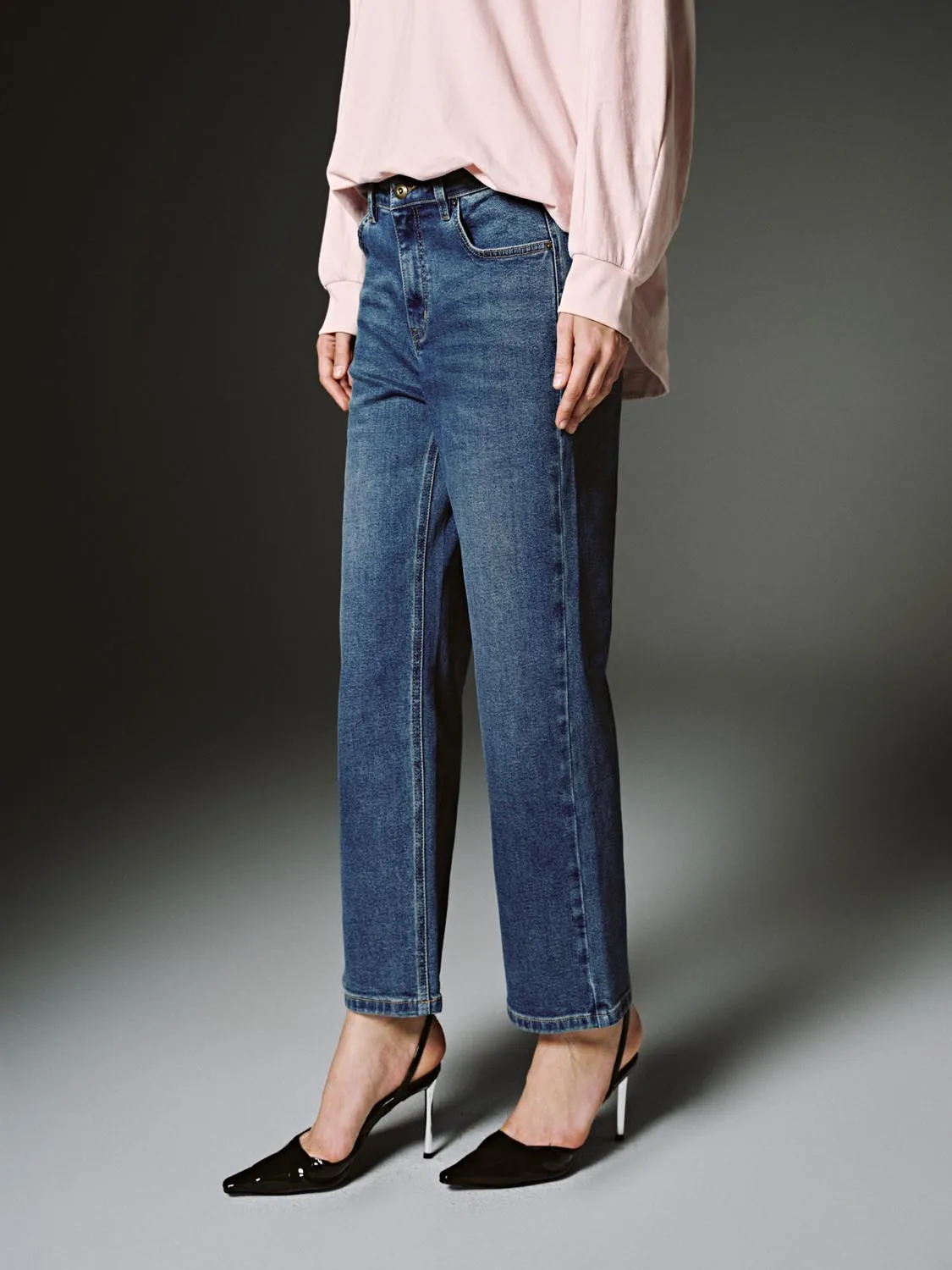 Wide Leg Jeans sold by Urban Revivo product image thumbnail 3