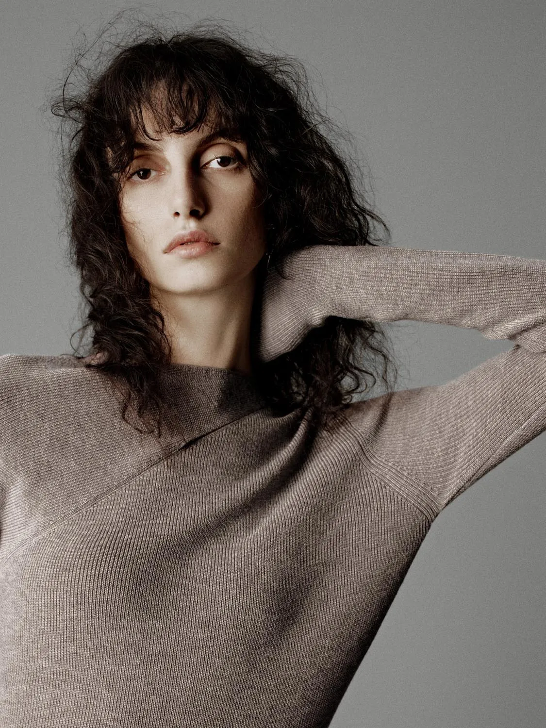 Ribbed Long Sleeve Knitted T-Shirts sold by Urban Revivo product image thumbnail 3