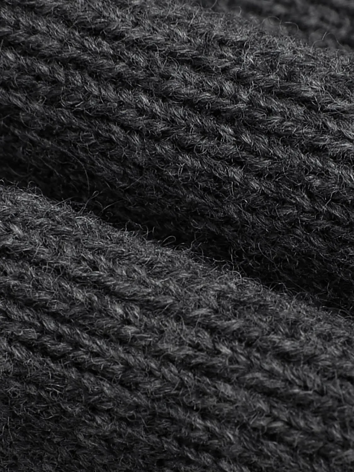 Scarf Neck Long Sleeve Knitted T-Shirts sold by Urban Revivo product image thumbnail 3