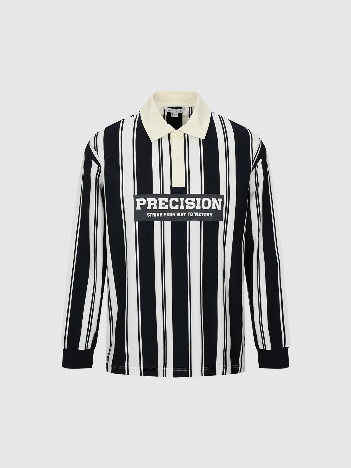 Striped Printed Polo Shirts sold by Urban Revivo product image thumbnail 4