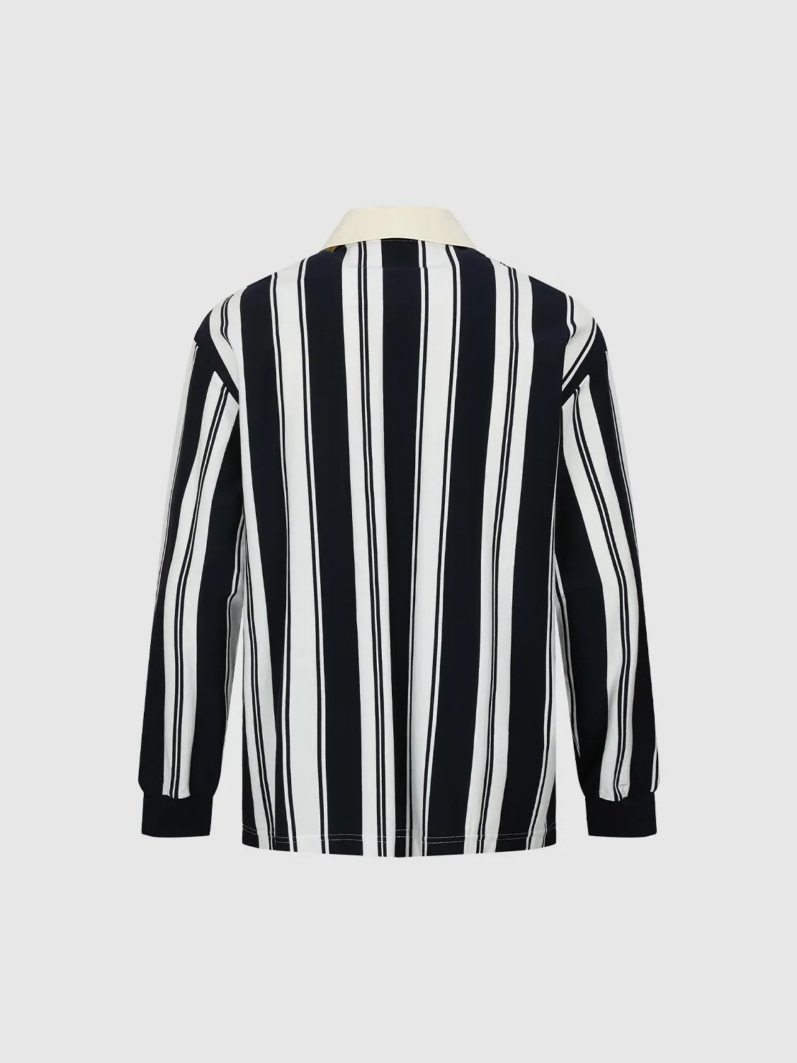 Striped Printed Polo Shirts sold by Urban Revivo product image thumbnail 2