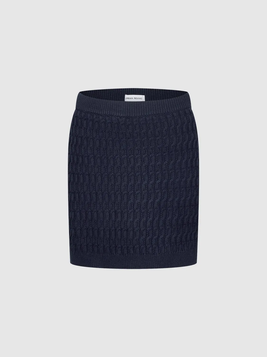 Pull On Knitted Mini Skirts sold by Urban Revivo
