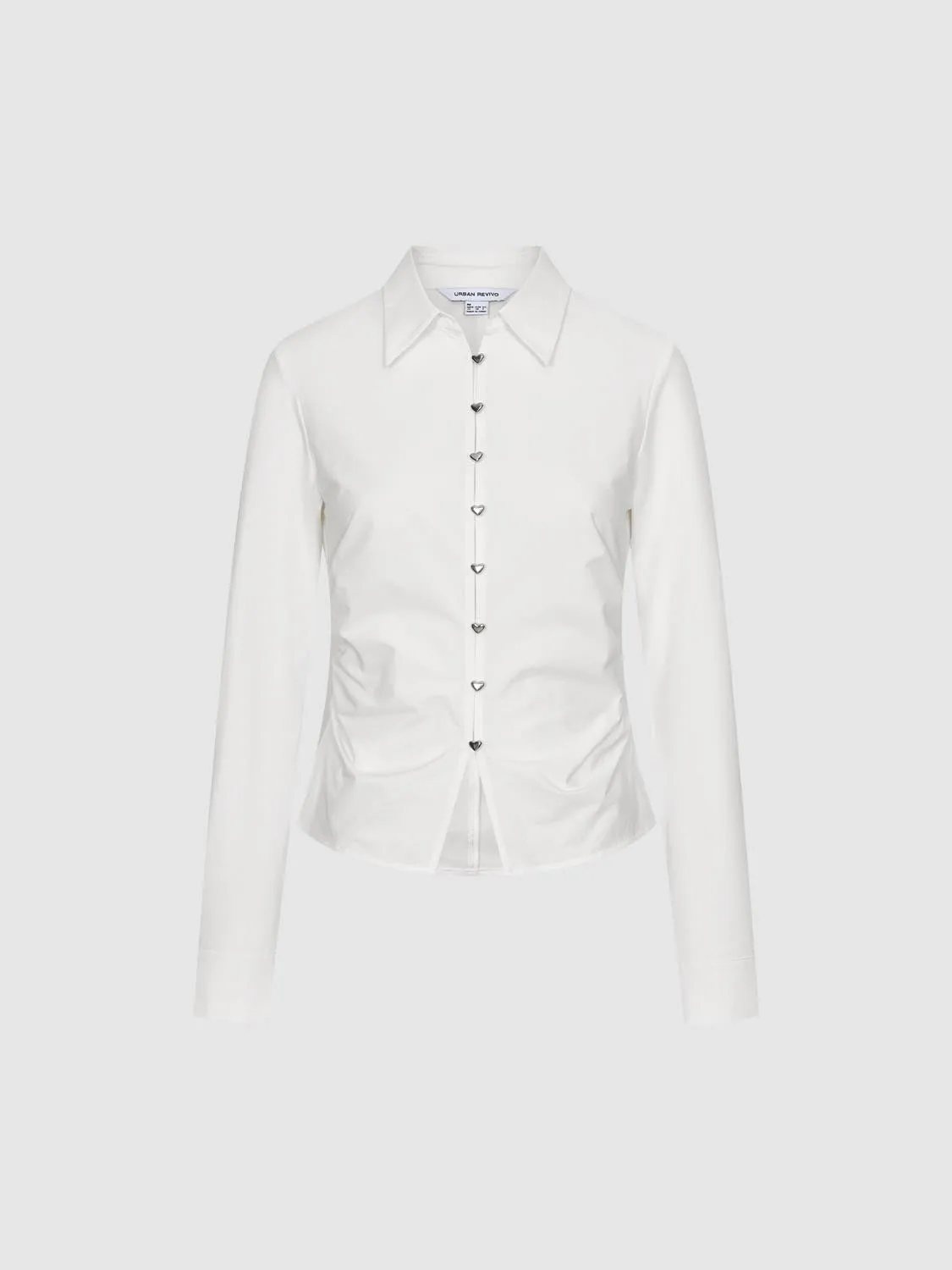 Ruched Slim Fit Shirts sold by Urban Revivo