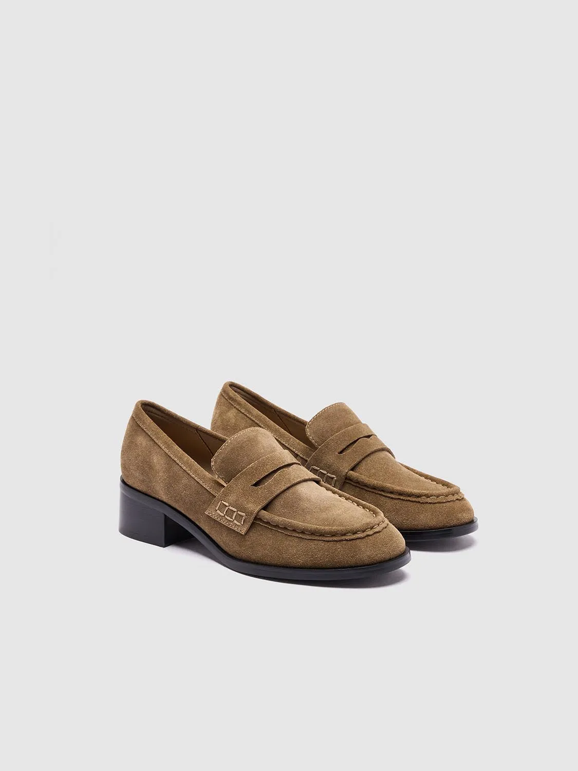 Chunky Mid Heeled Loafers sold by Urban Revivo