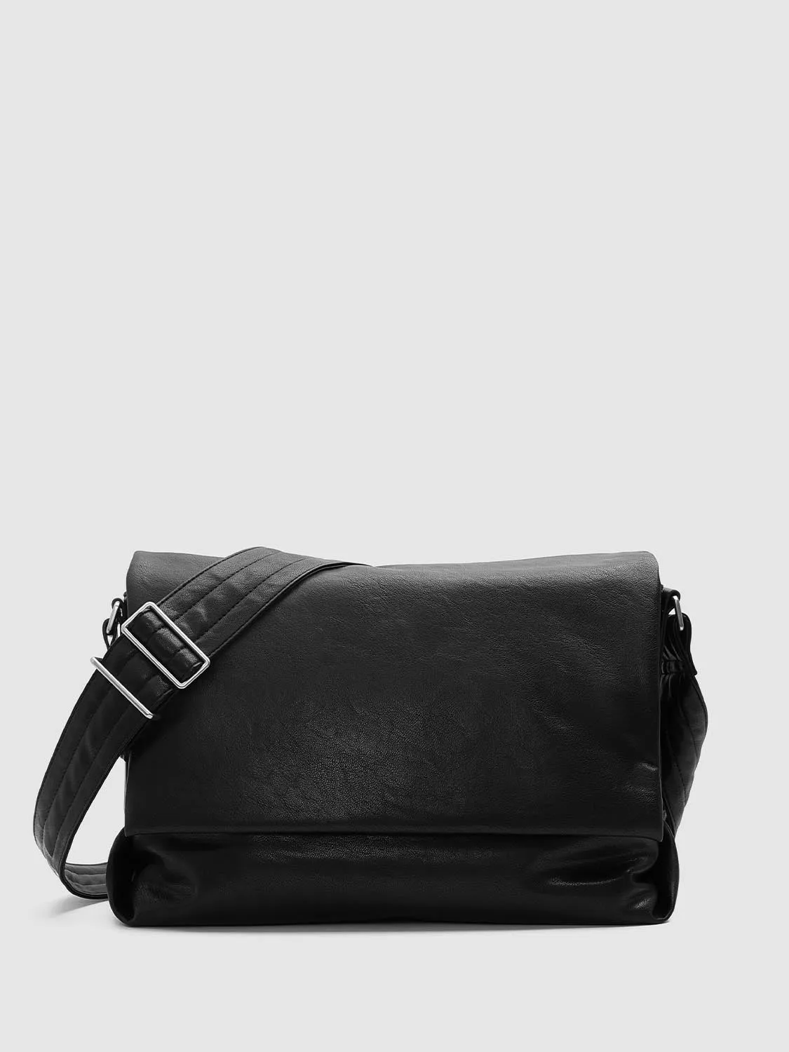 Vegan Leather Buckled Shoulder Bags sold by Urban Revivo