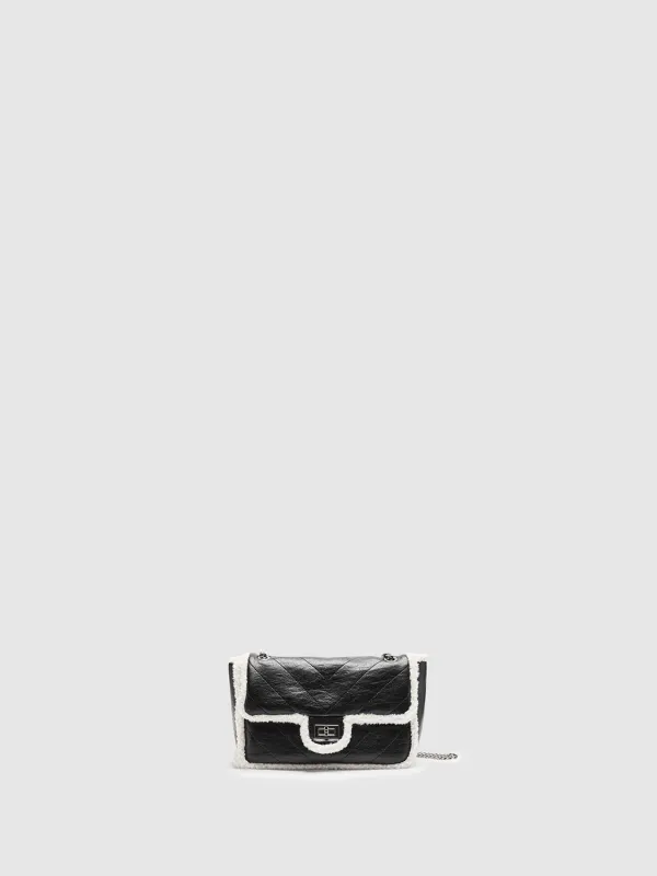 Fleece Trim Shoulder Bags sold by Urban Revivo