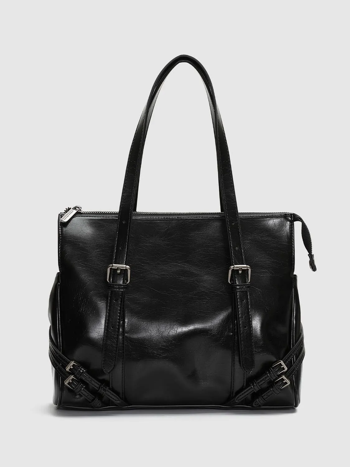 Buckled Tote Shoulder Bags sold by Urban Revivo