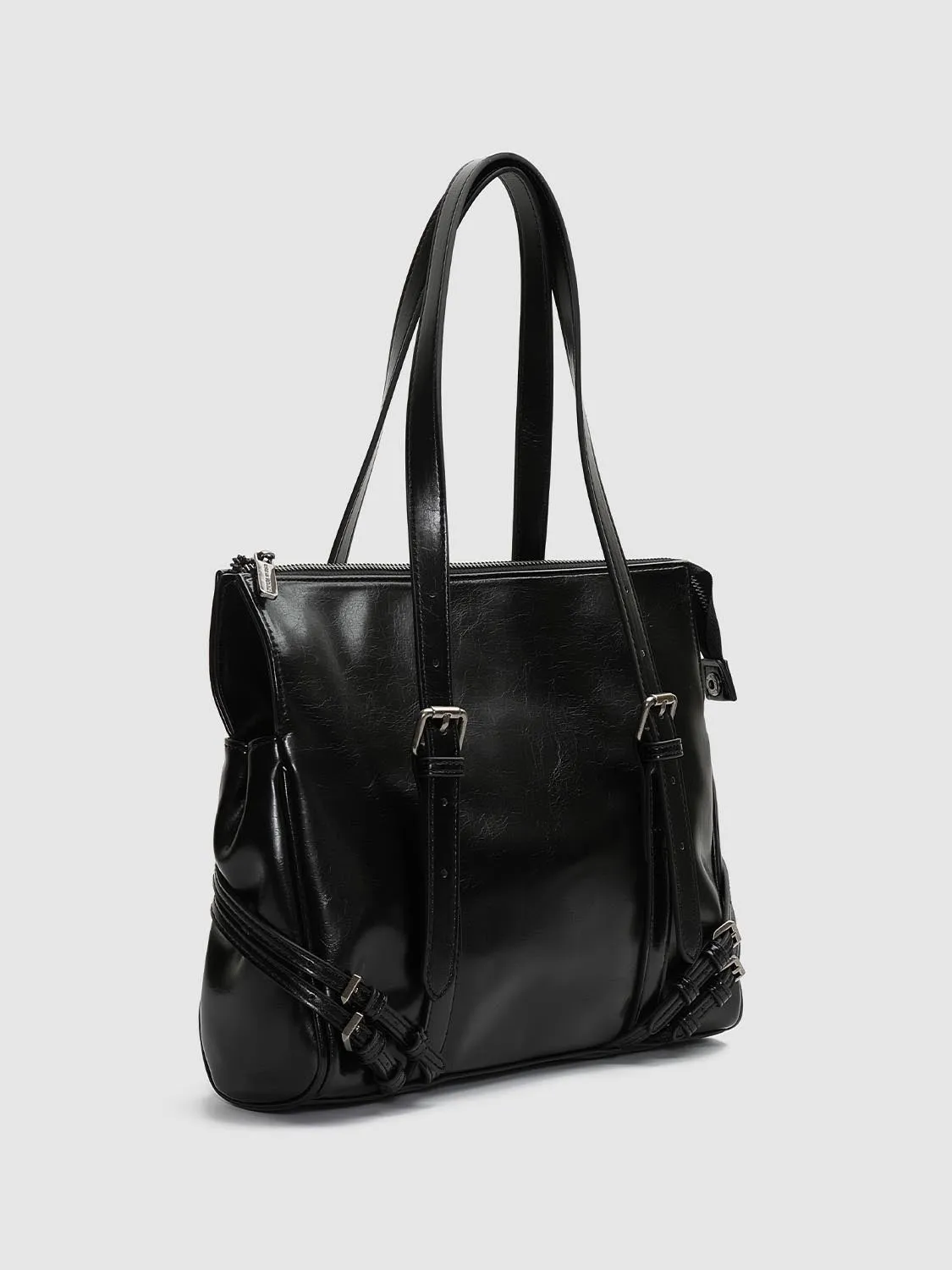 Buckled Tote Shoulder Bags sold by Urban Revivo product image thumbnail 3