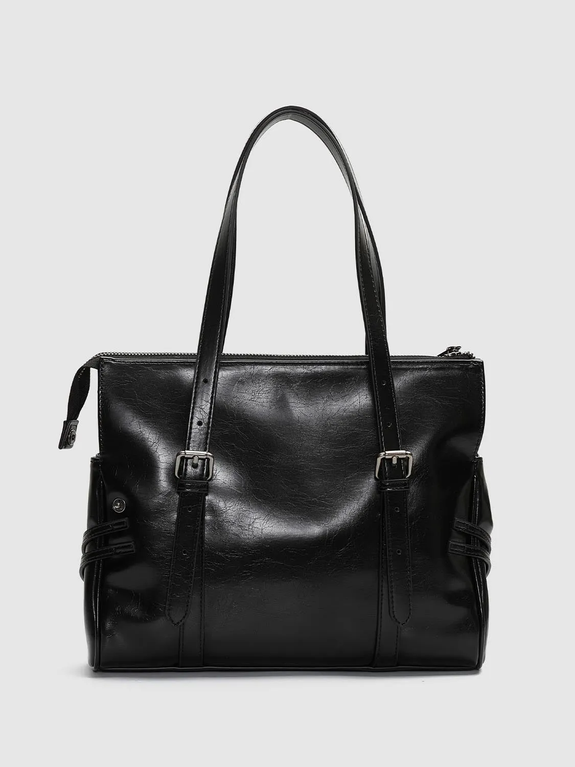 Buckled Tote Shoulder Bags sold by Urban Revivo product image thumbnail 2