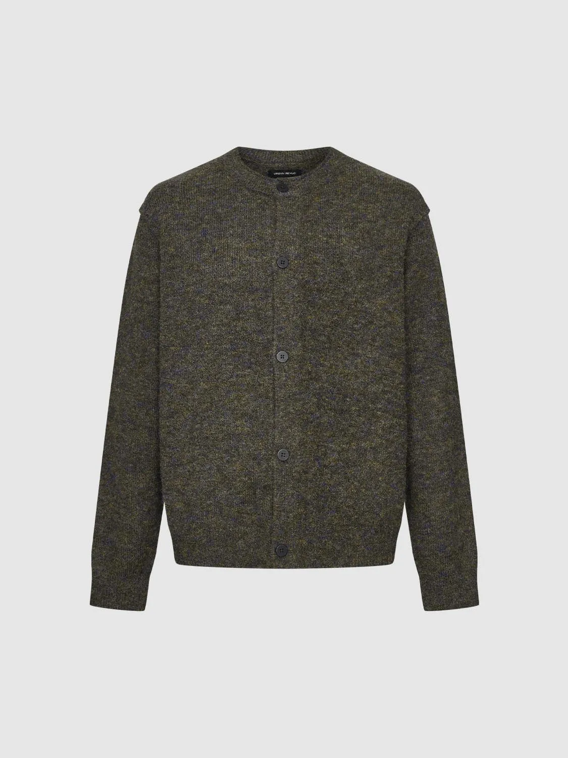 Crew Neck Knitted Cardigans sold by Urban Revivo product image thumbnail 4