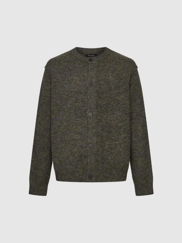 Crew Neck Knitted Cardigans sold by Urban Revivo