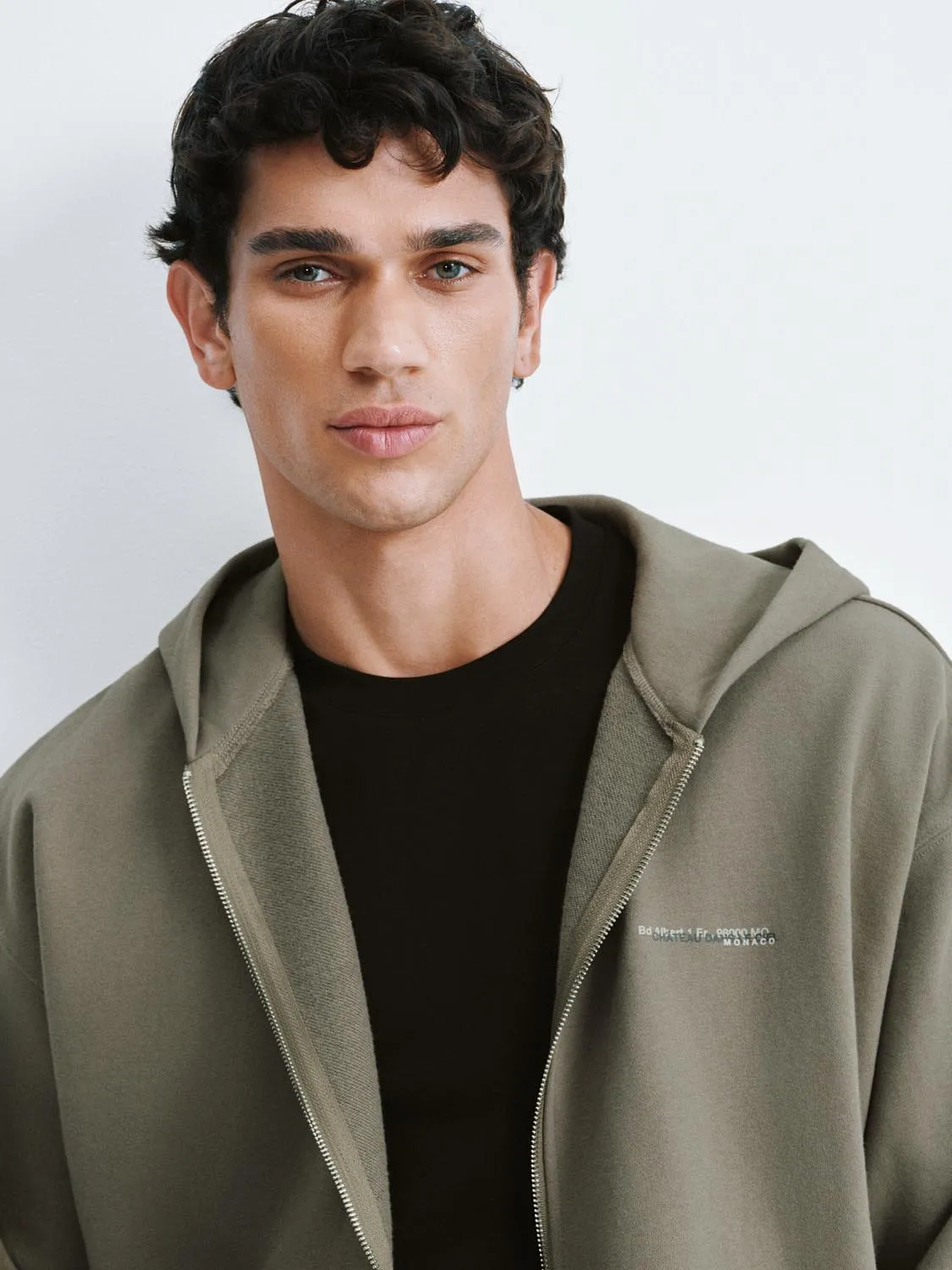 Hooded Zip Up Jackets sold by Urban Revivo product image thumbnail 3