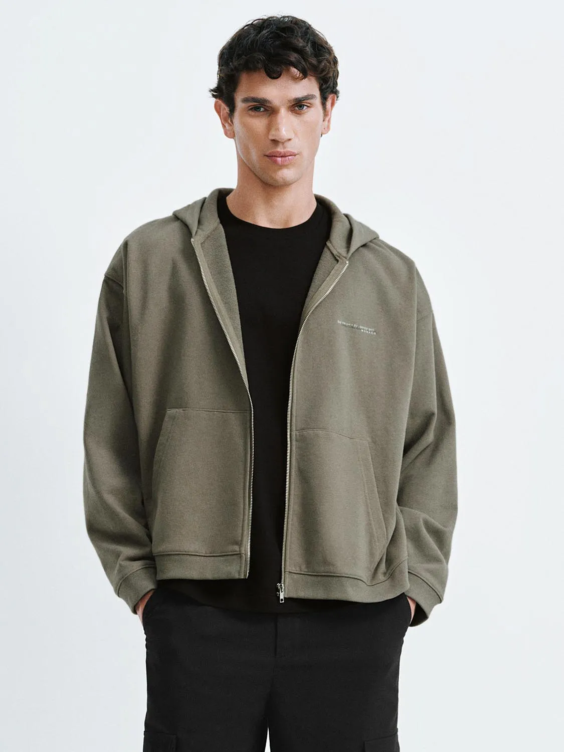 Hooded Zip Up Jackets sold by Urban Revivo