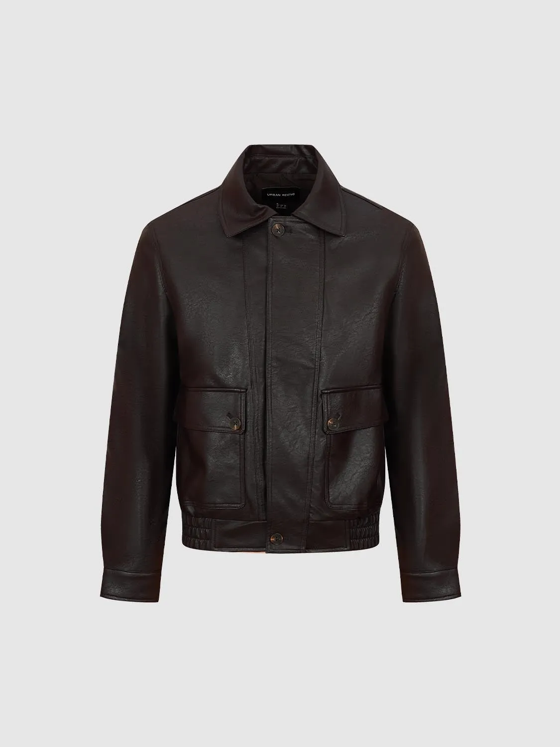 Vegan Leather Bomber Jackets sold by Urban Revivo