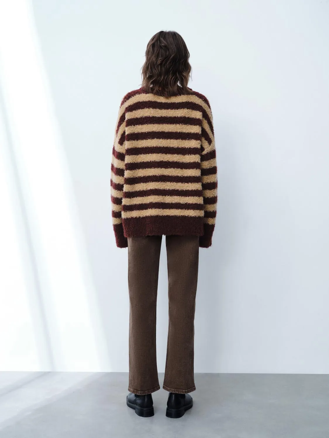 Striped Long Sleeve Knitted T-Shirts sold by Urban Revivo product image thumbnail 5