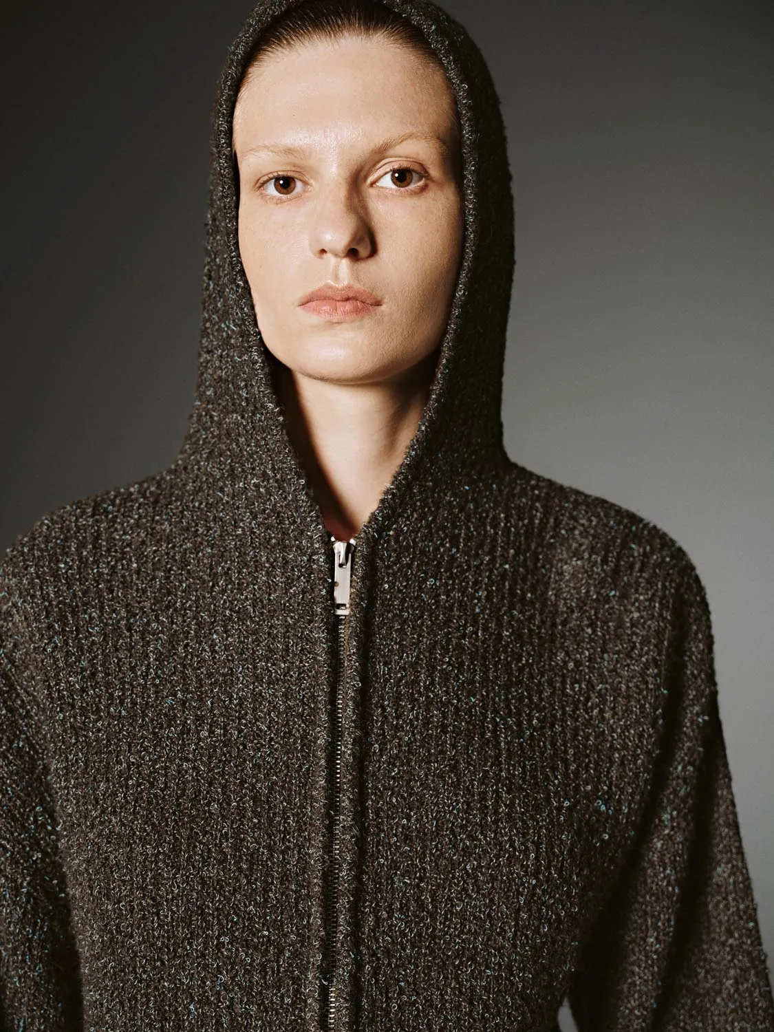 Collared Full Zip Knitted Cardigans sold by Urban Revivo product image thumbnail 3