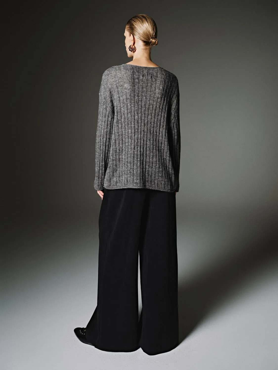 Pull On Wide Leg Pants sold by Urban Revivo product image thumbnail 4