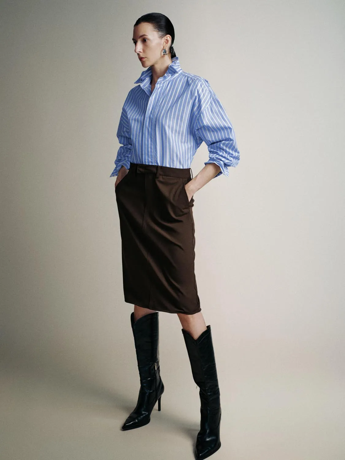 Straight Midi Dresses sold by Urban Revivo product image thumbnail 5