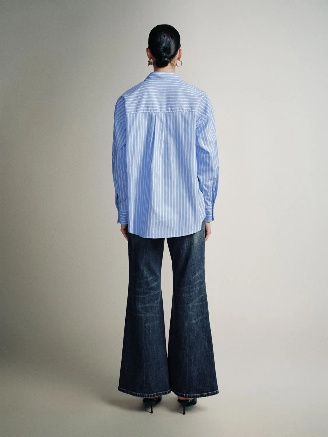 Belted Gradient Flare Jeans sold by Urban Revivo product image thumbnail 4