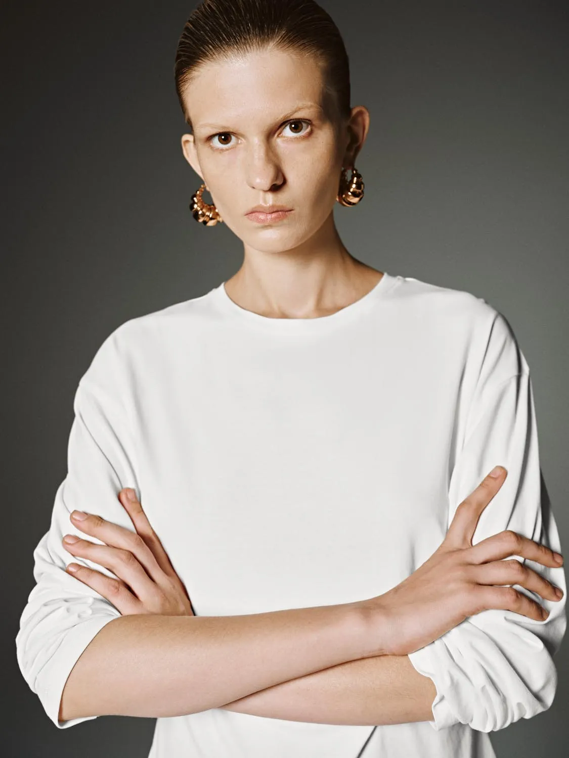 Tie Side Long Sleeve T-Shirts sold by Urban Revivo product image thumbnail 3