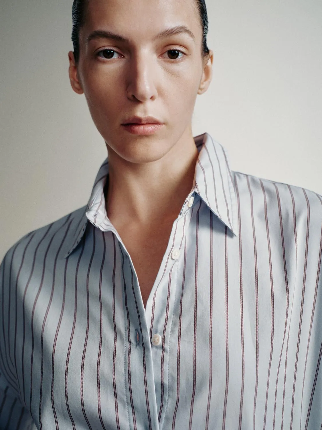 Striped Loose Fit Shirts sold by Urban Revivo product image thumbnail 3